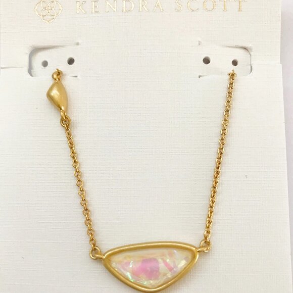 Kendra Scott Margot Vintage Opal Short Pendant Necklace - Picture 1 of 3